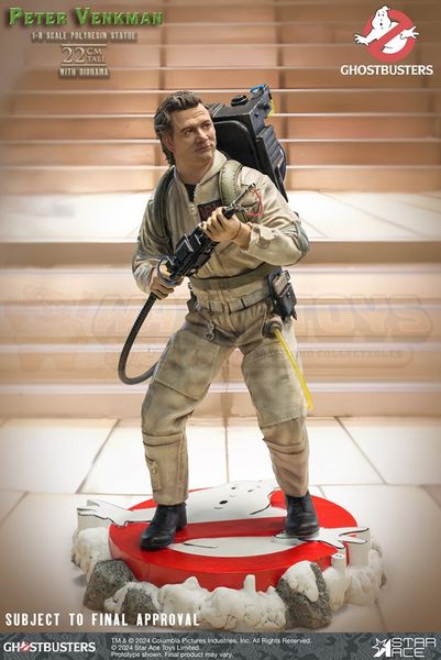 PREORDER - STAR ACE - GHOSTBUSTERS - 1/8 Scale Peter Venkman + 1/8 Scale Winston Zeddemore Twin pack