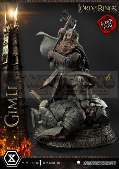 PREORDER - PRIME 1 STUDIOS - LORD OF THE RINGS - Premium Masterline The Lord of the Rings: The Two Tower (Film) Gimli