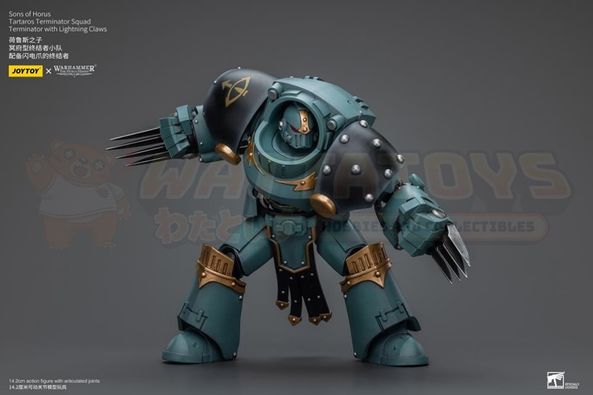 PREORDER - JOYTOY - 1/18 Scale - Sons Of Horus Tartaros Terminator Squad Terminator With Lightning Claws