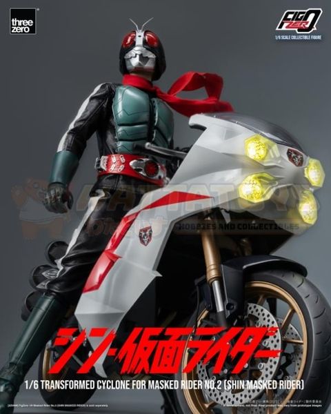 PREORDER - THREEZERO - SHIN MASKED RIDER - 1/6 Scale - FigZero Masked Rider No.2+1 (SHIN MASKED RIDER)