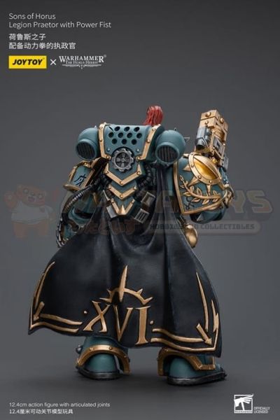 PREORDER - JOYTOY - 1/18 Scale - Sons Of Horus Legion Praetor With Power Fist