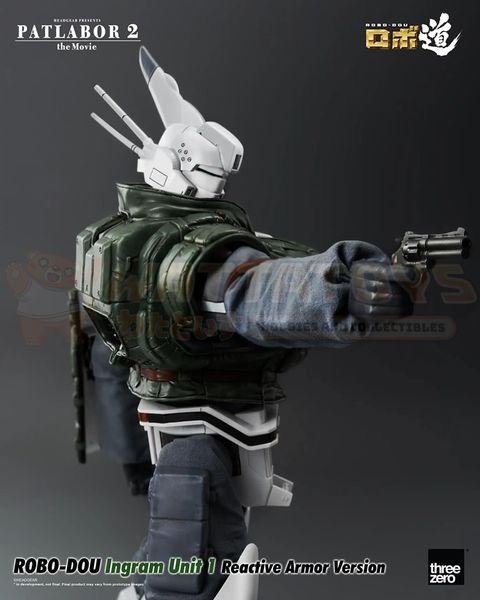 PREORDER - THREE ZERO - Patlabor 2: The Movie - ROBO-DOU Ingram Unit 1 Reactive Armor Version