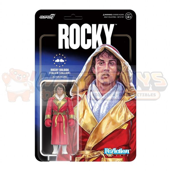 PREORDER - SUPER 7- ROCKY - ROCKY REACTION FIGURES WAVE 03 - ROCKY ITALIAN STALLION (ROCKY I)