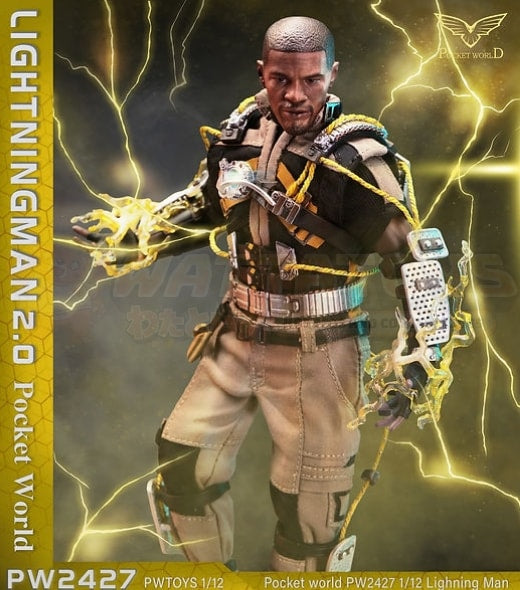 PREORDER - PWTOYS - MARVEL - 1/12 Scale - Electro 2.0