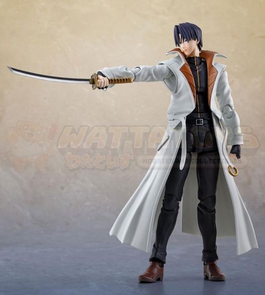 PREORDER - BANDAI TAMASHII NATIONS - RUROUNI KENSHIN - S.H.Figuarts Aoshi Shinomori