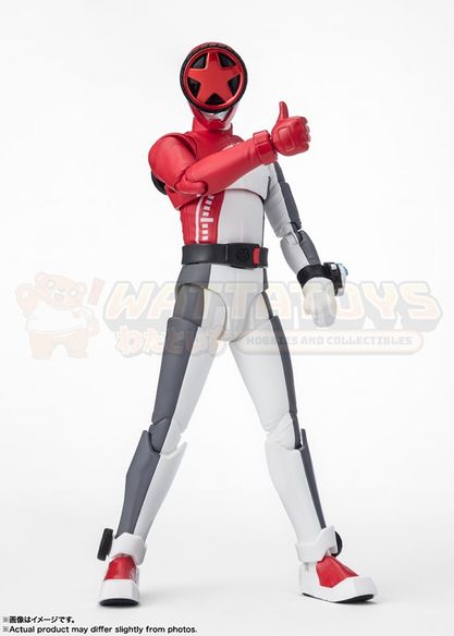 PREORDER - BANDAI TAMASHII NATIONS - Bakuage Sentai Boomboomger - S.H.Figuarts BUN RED