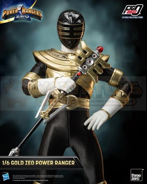 PREORDER - THREE ZERO - Power Rangers - 1/6 Scale - FigZero Gold Zeo Power Ranger