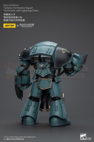 PREORDER - JOYTOY - 1/18 Scale - Sons Of Horus Tartaros Terminator Squad Terminator With Lightning Claws