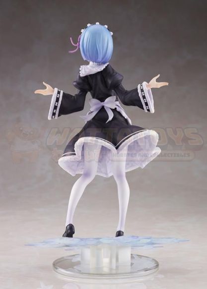 PREORDER - TAITO - Re:Zero Starting Life in Another World AMP Figure - Rem (Winter Maid Image Ver.)