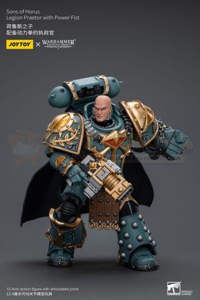 PREORDER - JOYTOY - 1/18 Scale - Sons Of Horus Legion Praetor With Power Fist