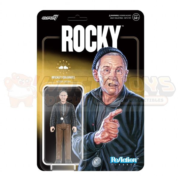 PREORDER - SUPER 7- ROCKY - ROCKY REACTION FIGURES WAVE 03 - MICKEY (ROCKY I)