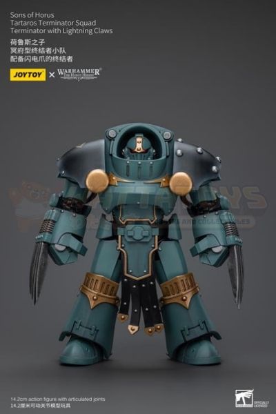 PREORDER - JOYTOY - 1/18 Scale - Sons Of Horus Tartaros Terminator Squad Terminator With Lightning Claws