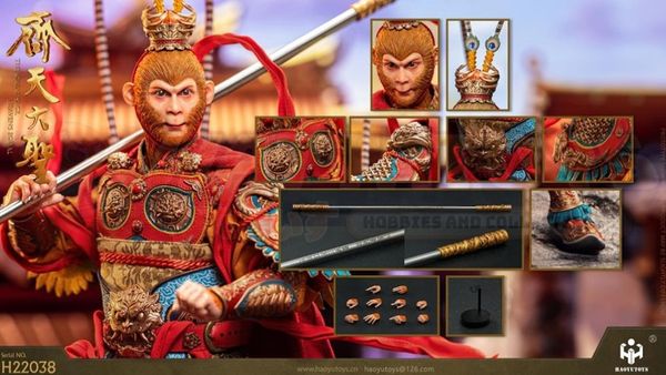 PREORDER - HAOYU TOYS - JOURNEY TO THE WEST -  1/6 Scale - Myth series Monkey King Edition