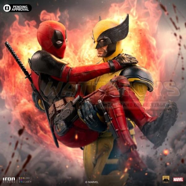 PREORDER - IRON STUDIOS - MARVEL - 1/10 Scale - Deadpool & Wolverine