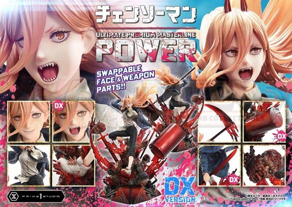 PREORDER - PRIME 1 STUDIOUS - CHAINSAW MAN - 1/4 Scale - Ultimate Premium Masterline CHAINSAW MAN POWER DX Bonus Version