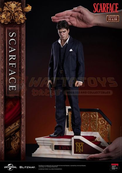 PREORDER - BLITZWAY - SCARFACE - 1/4 Scale - Scarface Rooted Hair Ver.