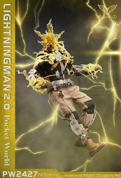 PREORDER - PWTOYS - MARVEL - 1/12 Scale - Electro 2.0