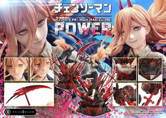 PREORDER - PRIME 1 STUDIOS - CHAINSAW MAN - 1/4 Scale - Ultimate Premium Masterline CHAINSAW MAN POWER