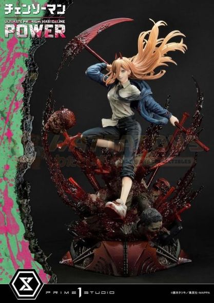 PREORDER - PRIME 1 STUDIOS - CHAINSAW MAN - 1/4 Scale - Ultimate Premium Masterline CHAINSAW MAN POWER