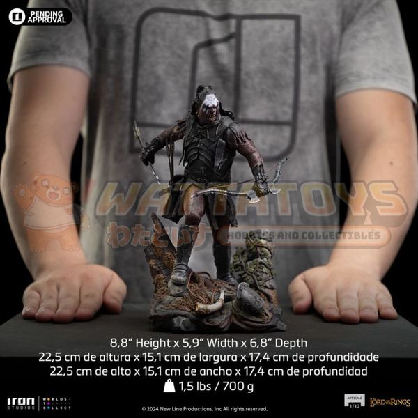 PREORDER - IRON STUDIOS - LORD OF THE RINGS - 1/10 Scale - Lurtz, Uruk-Hai Leader