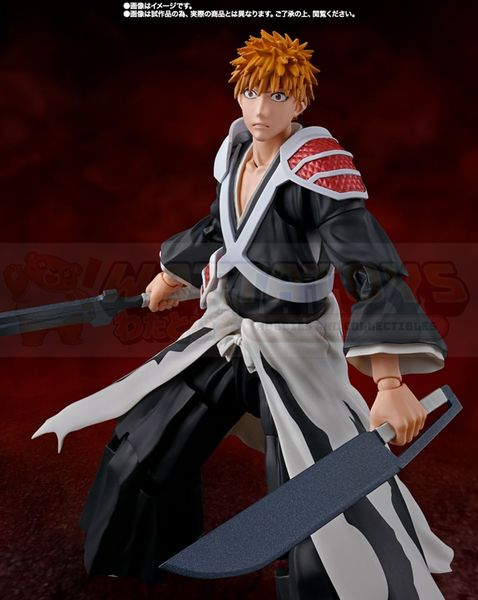 PREORDER - PREMIUM BANDAI - BLEACH - S.H.Figuarts ICHIGO KUROSAKI -DUAL ZANGETSU-