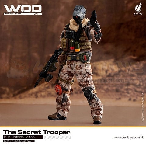 PREORDER - DEVIL TOYS - 1/12 Scale - War of order Secret Trooper