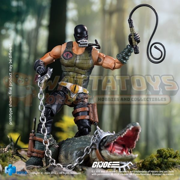 PREORDER - HIYA - G.I. JOE - 1/18 Scale - CROC MASTER