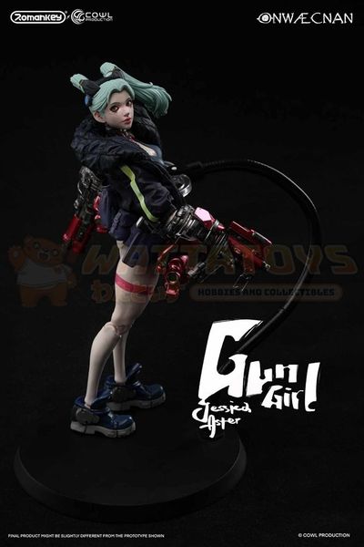 PREORDER - ROMANKEY x COWL - 1/12 Scale -  Series 1 Gun Girl Regular Edition