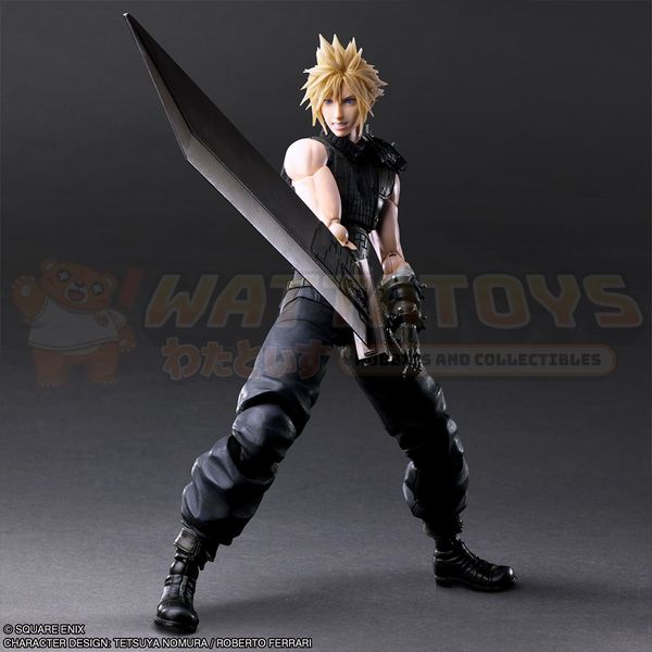 PREORDER - SQUARE ENIX - Final Fantasy VII Rebirth - Play Arts-Kai Action Figure: Cloud Strife