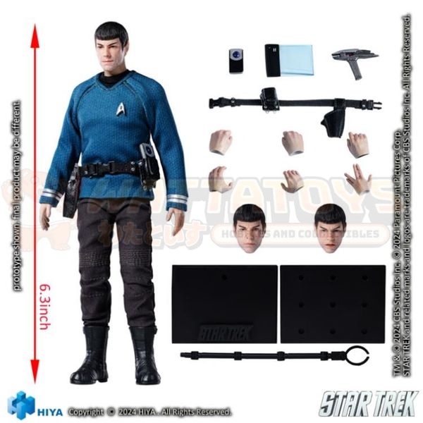 PREORDER - HIYA - STAR TREK - 1/12 Scale - 2009 SPOCK