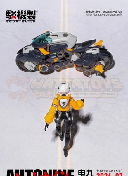 PREORDER - EARNESTCORE CRAFT - ROBOT BUILD -  RB-14 Denki No. 9 AutoNine Action Figure