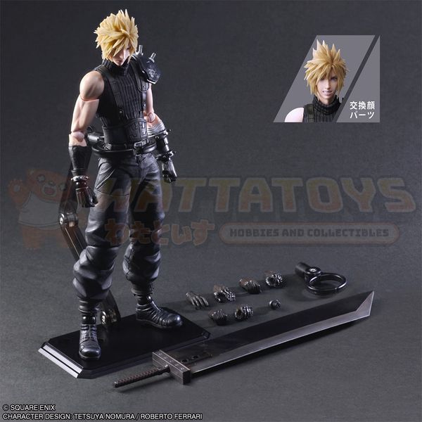 PREORDER - SQUARE ENIX - Final Fantasy VII Rebirth - Play Arts-Kai Action Figure: Cloud Strife