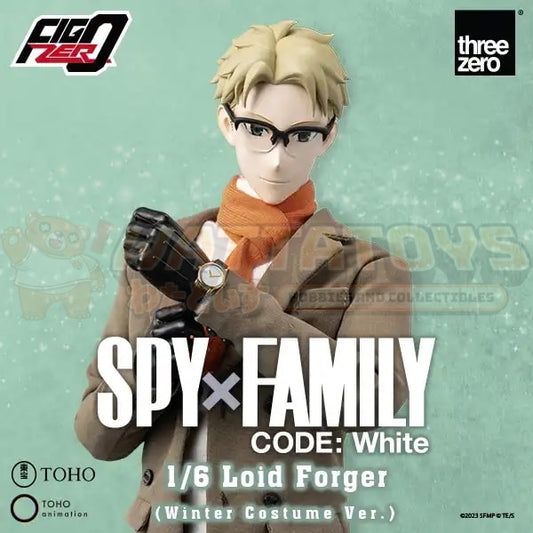 PREORDER - THREE ZERO - SPY FAMILY - 1/6 Sxale - SPY×FAMILY CODE: White - FigZero Loid Forger (Winter Costume Ver.)