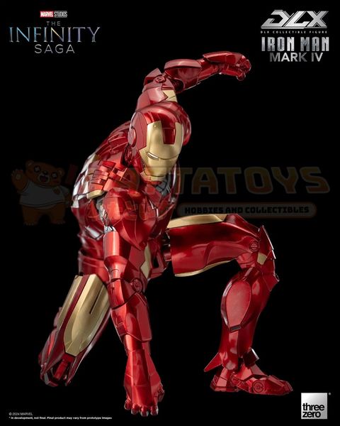 PREORDER - THREE ZERO - MARVEL - Marvel Studios: The Infinity Saga: DLX Iron Man Mark 4