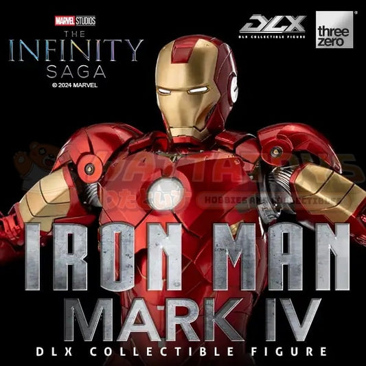 PREORDER - THREE ZERO - MARVEL - Marvel Studios: The Infinity Saga: DLX Iron Man Mark 4