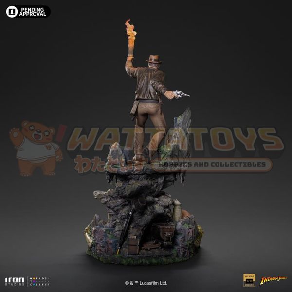 PREORDER - IRON STUDIOS - INDIANA JONES - 1/10 Scale - Indiana Jones Deluxe Art