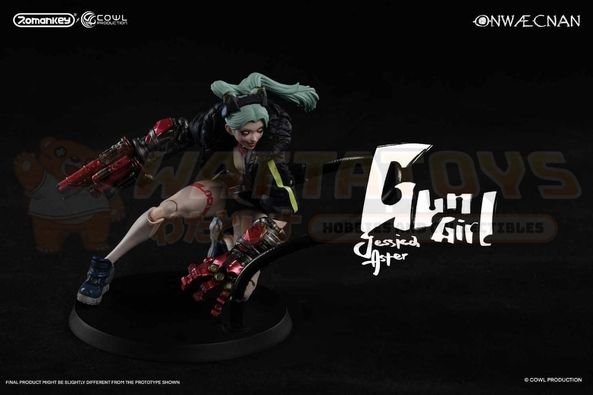 PREORDER - ROMANKEY x COWL - 1/12 Scale -  Series 1 Gun Girl Regular Edition