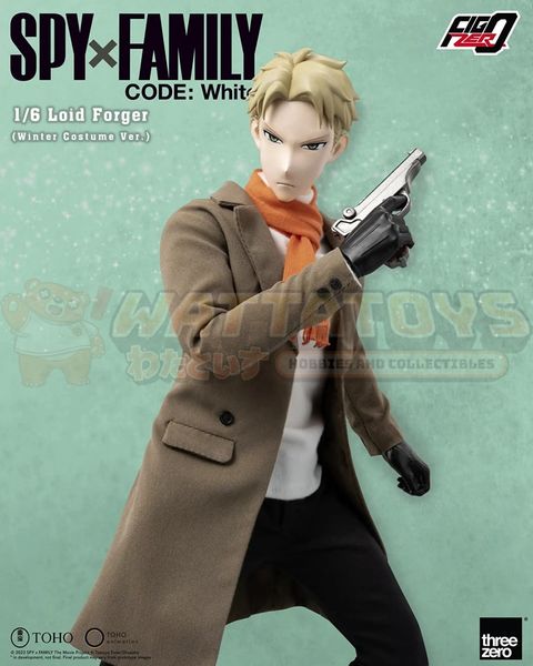 PREORDER - THREE ZERO - SPY FAMILY - 1/6 Sxale - SPY×FAMILY CODE: White - FigZero Loid Forger (Winter Costume Ver.)
