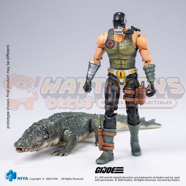 PREORDER - HIYA - G.I. JOE - 1/18 Scale - CROC MASTER