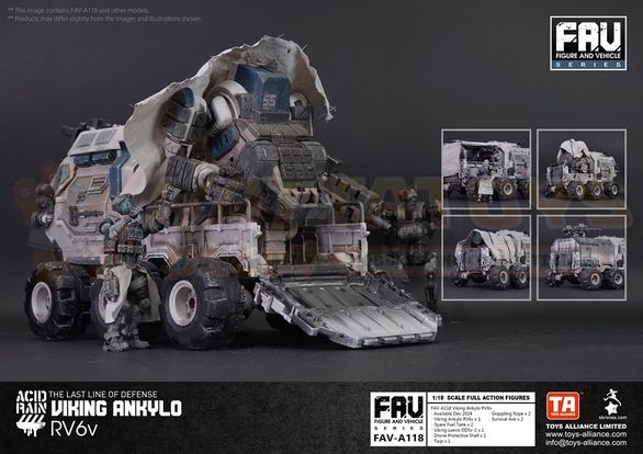 PREORDER - ACID RAIN - 1/18 Scale - Viking Ankylo RV6v