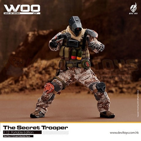 PREORDER - DEVIL TOYS - 1/12 Scale - War of order Secret Trooper