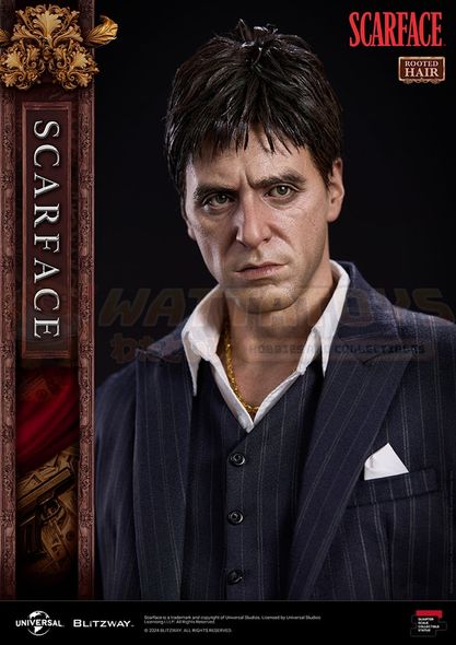 PREORDER - BLITZWAY - SCARFACE - 1/4 Scale - Scarface Rooted Hair Ver.