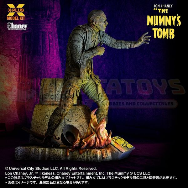 PREORDER - XPLUS - 1/8 Scale -  Lon Chaney, Jr. as Mummy Plastic Model Kit