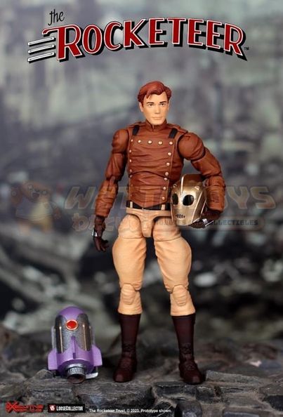 PREORDER - EXECUTIVE REPLICAS x LOOSE COLLECTOR - THE ROCKETEER - 1/12 Scale -  THE ROCKETEER