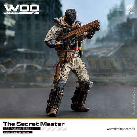 PREORDER - DEVIL TOYS - 1/12 Scale - War of order Secret Master