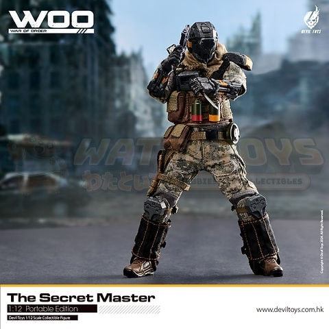 PREORDER - DEVIL TOYS - 1/12 Scale - War of order Secret Master