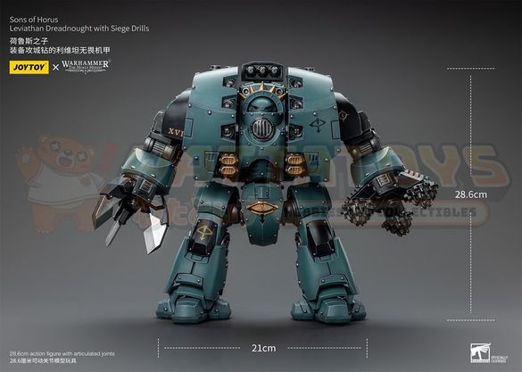 PREORDER - JOYTOY - Sons of Horus Leviathan Dreadnought with Siege Drills