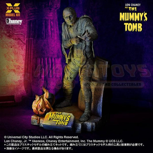 PREORDER - XPLUS - 1/8 Scale -  Lon Chaney, Jr. as Mummy Plastic Model Kit