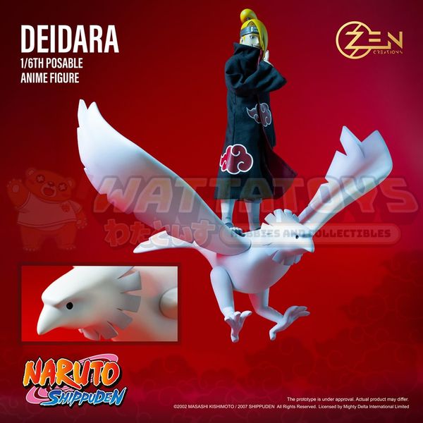 PREORDER - ZEN CREATIONS - NARUTO - 1/6 Scale - Deidara Deluxe Version Poseable Anime Figure