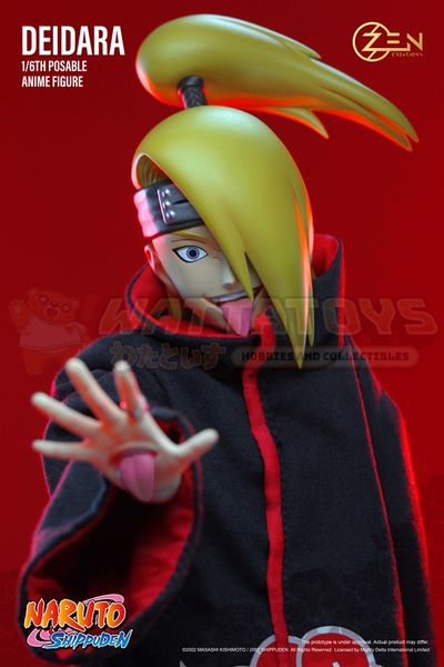 PREORDER - ZEN CREATIONS - NARUTO - 1/6 Scale - Deidara Standard VERSION Poseable Anime Figure